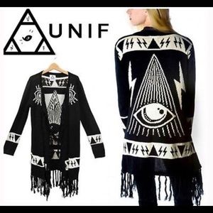 UNIF All seeing eye Cardigan (M)